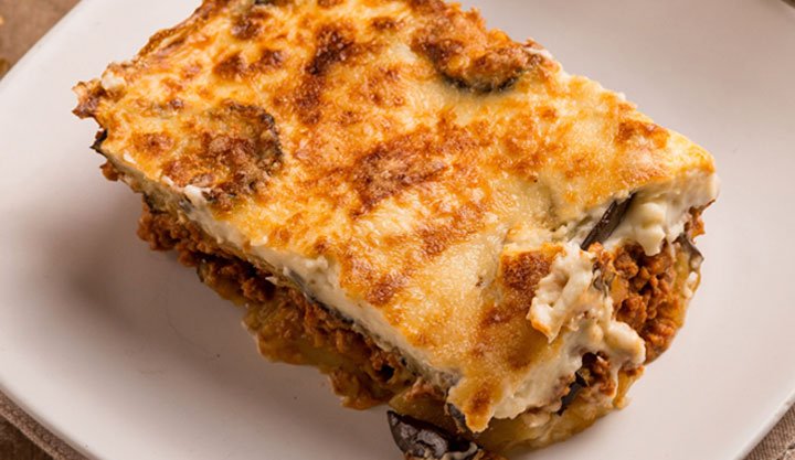 Porcion de moussaka