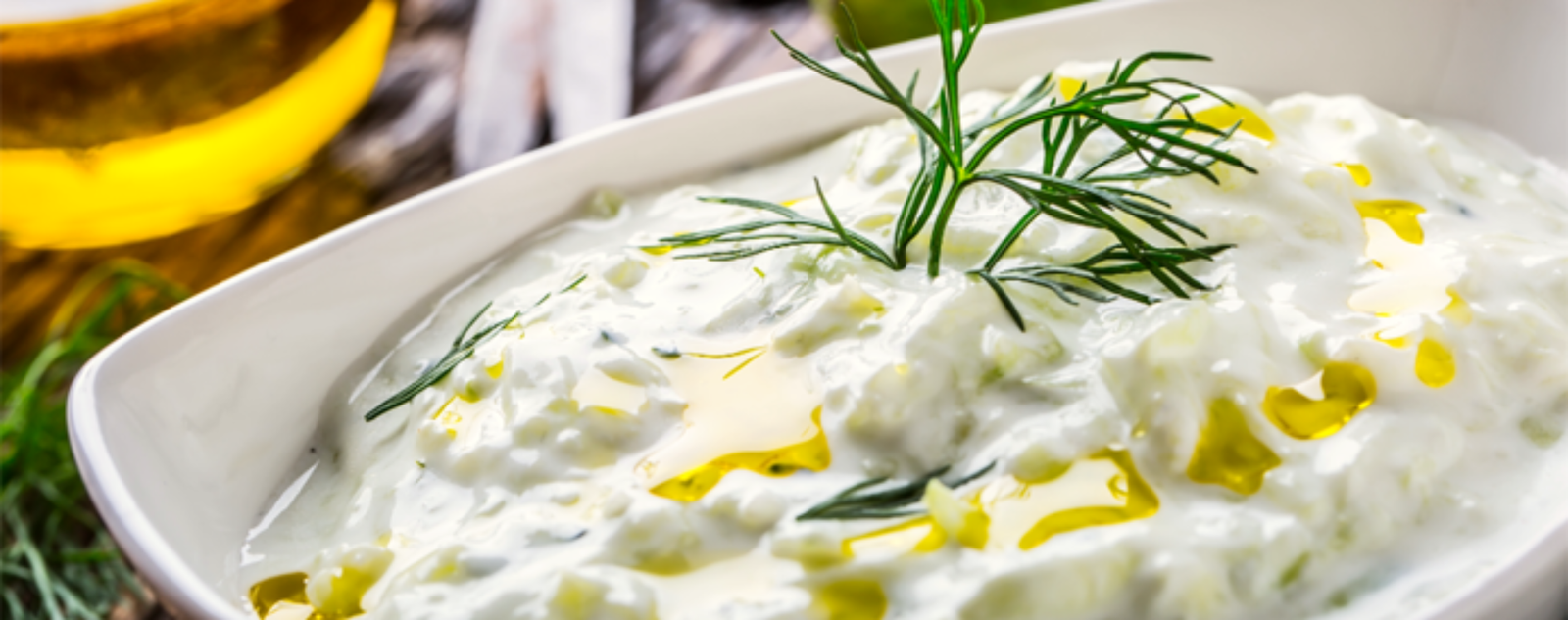 Foto de nuestra salsa de tzatziki